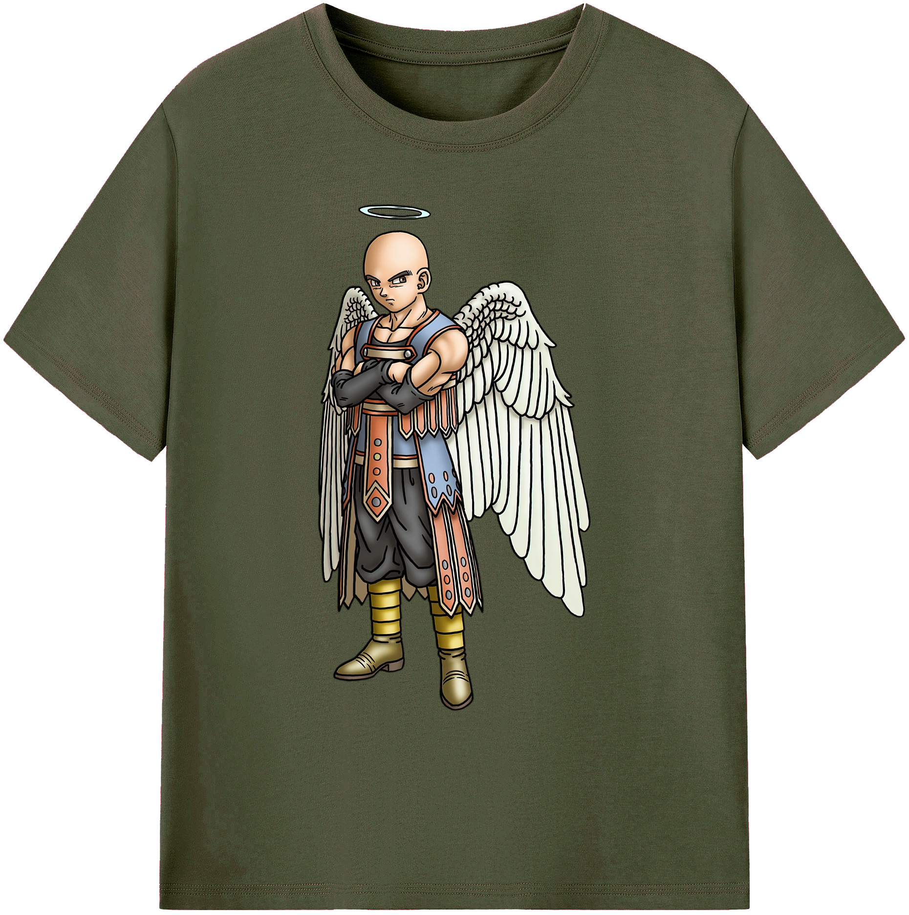 （画像用） ドラゴンクエスト Doragon Kuesuto Dragon Quest 綿100％ メンズ半袖Tシャツ｜肌触りやわらか＆通気性